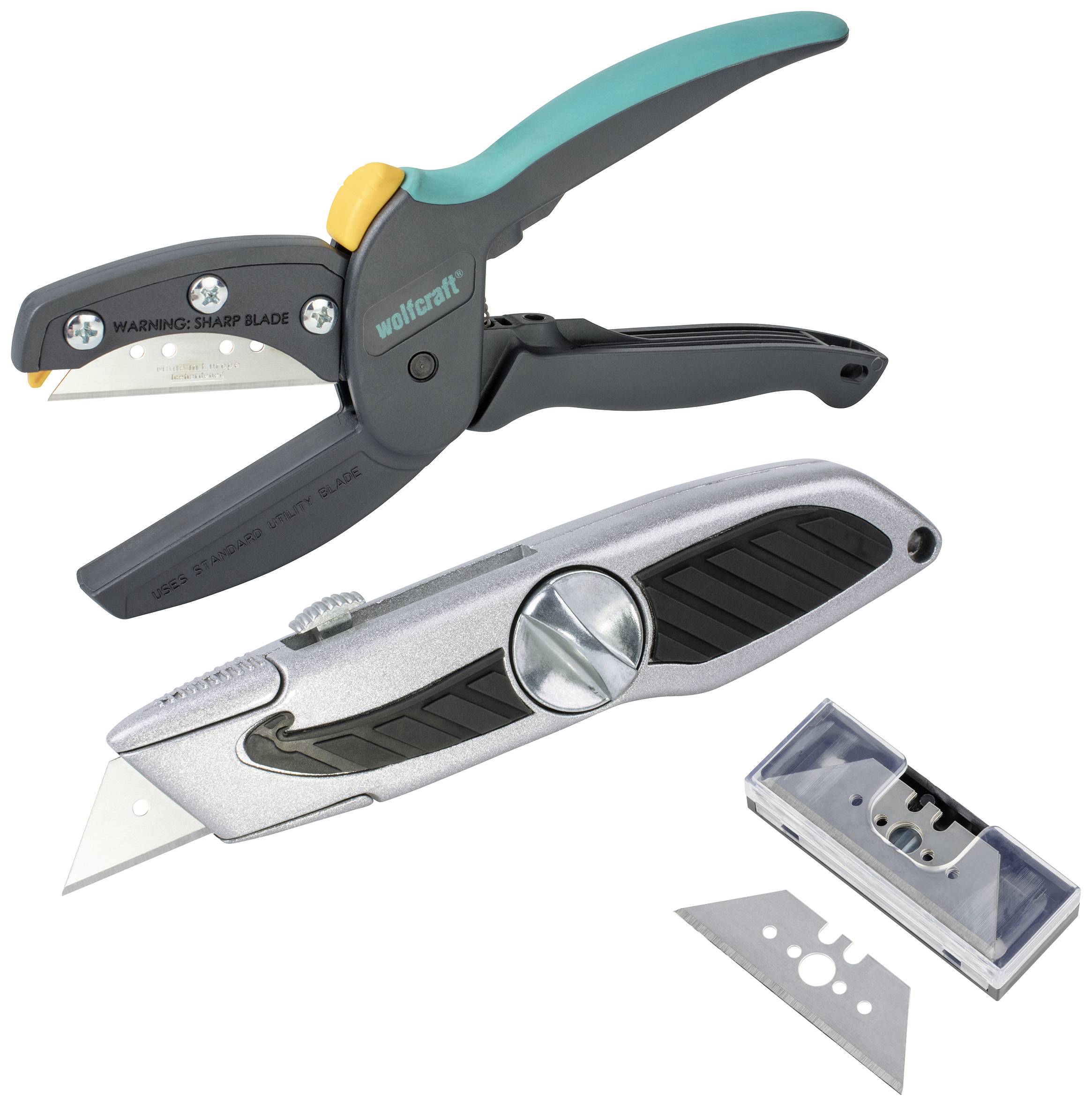 Wolfcraft 4325000 All-round cutter set, 3-piece 1 Set