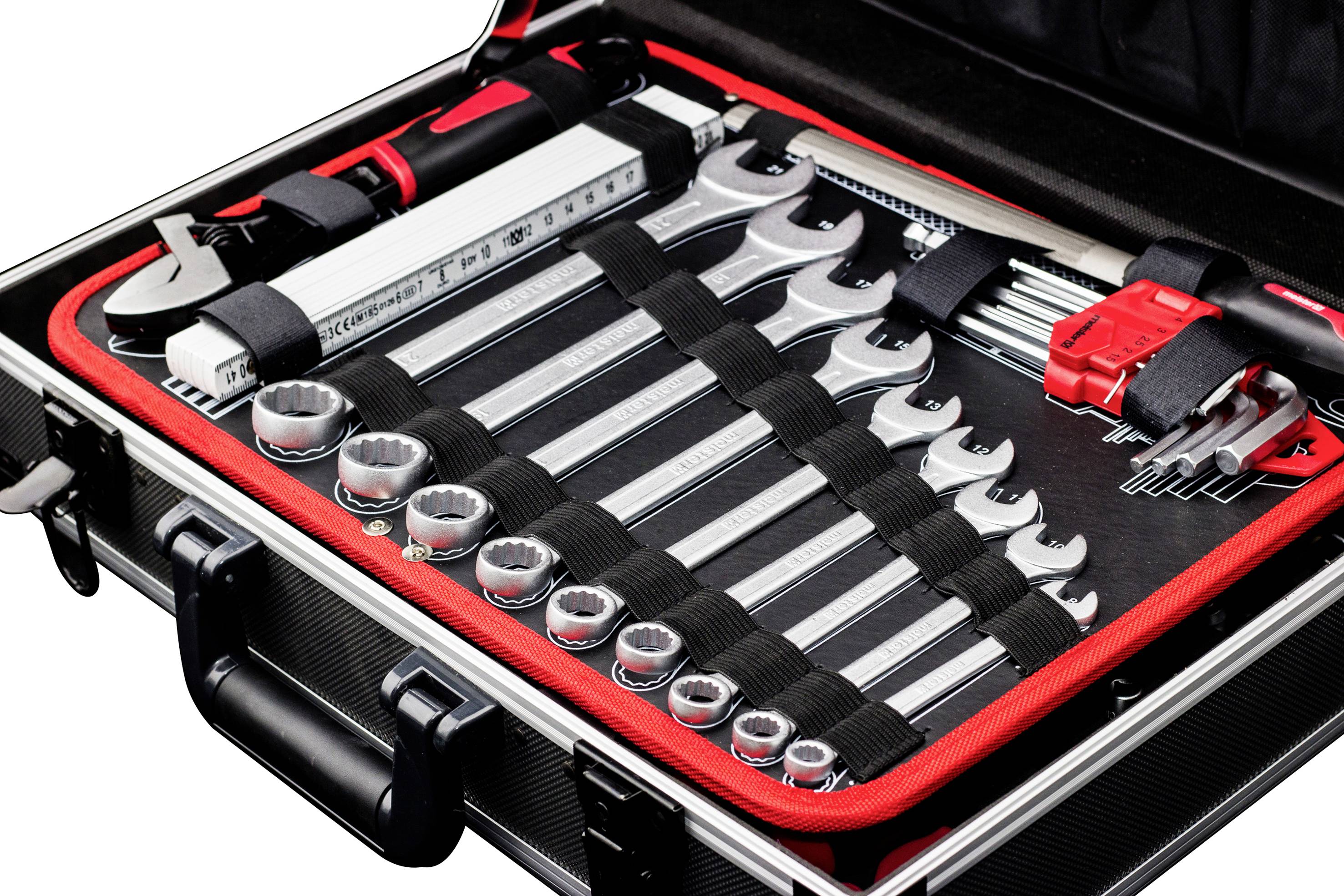 Metafranc WU8971470 DIYers Tool box (+ tools) 131-piece (W x H x D) 320 x 140 x 460 mm