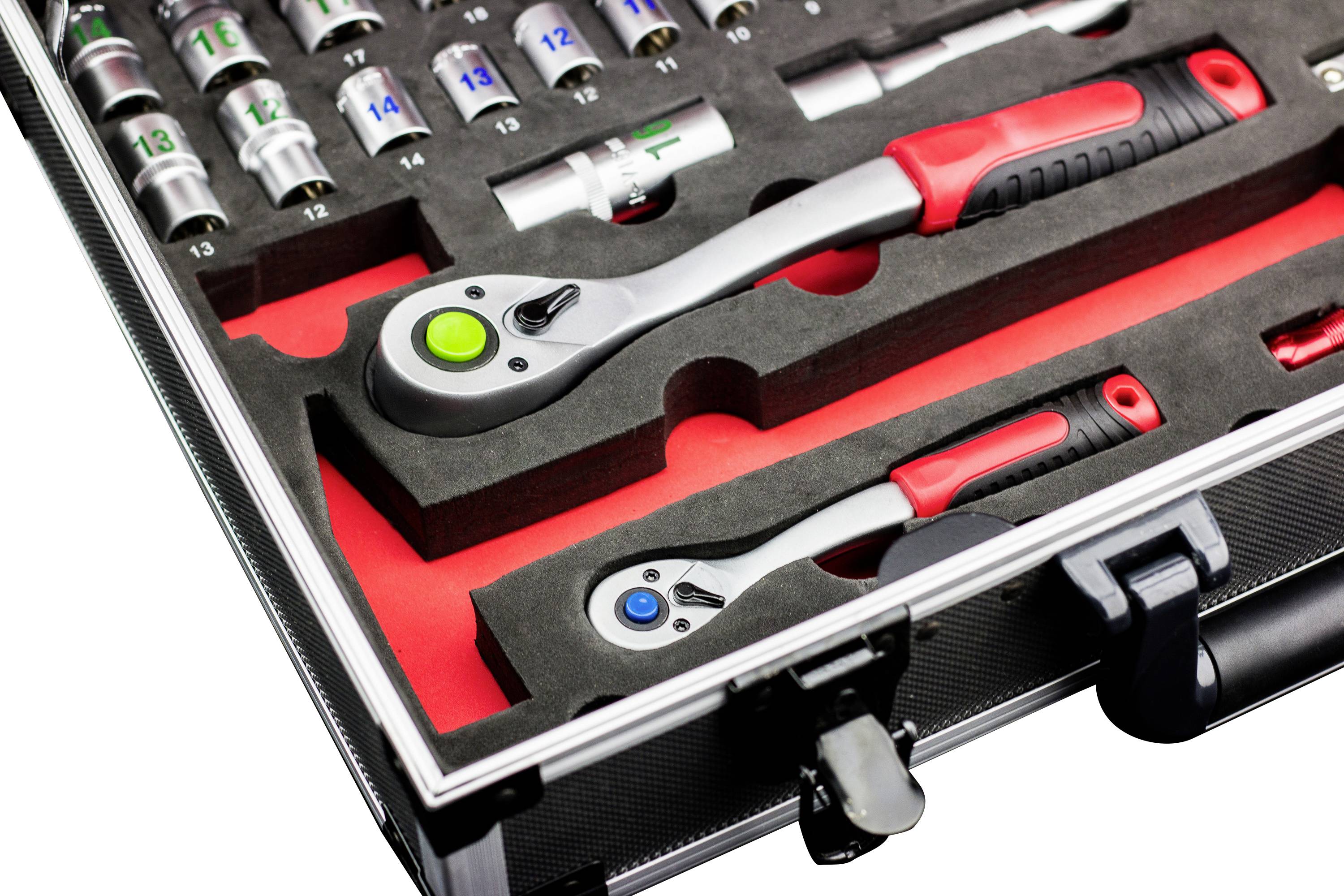 Metafranc WU8971470 DIYers Tool box (+ tools) 131-piece (W x H x D) 320 x 140 x 460 mm