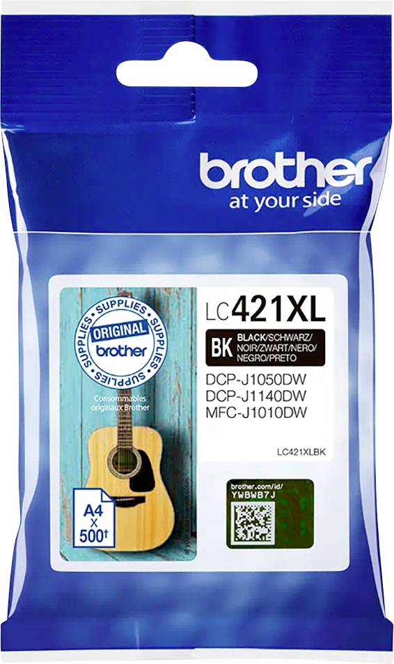 Brother Ink LC-421XLBK Original Black LC421XLBK
