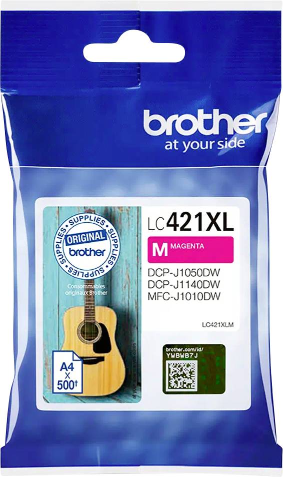 Brother Ink LC-421XLM Original Magenta LC421XLM