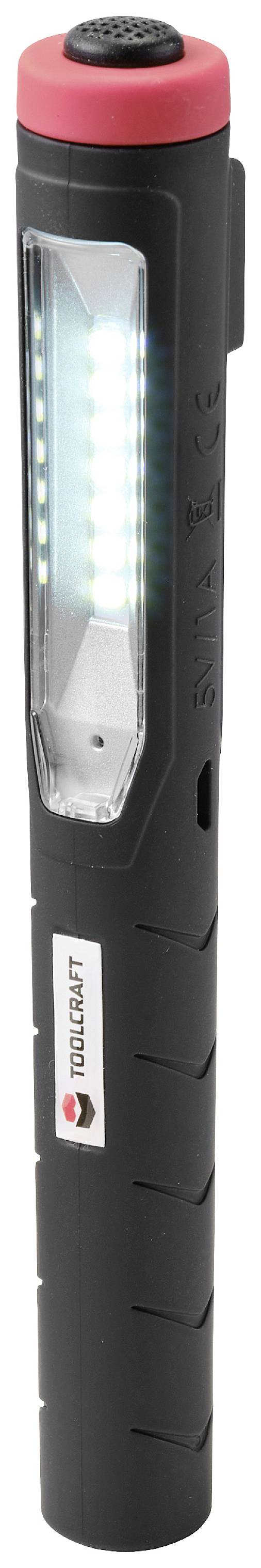 TOOLCRAFT TO-7492794 PL012 LED (monochrome) Pen light rechargeable 3.5 W 120 lm