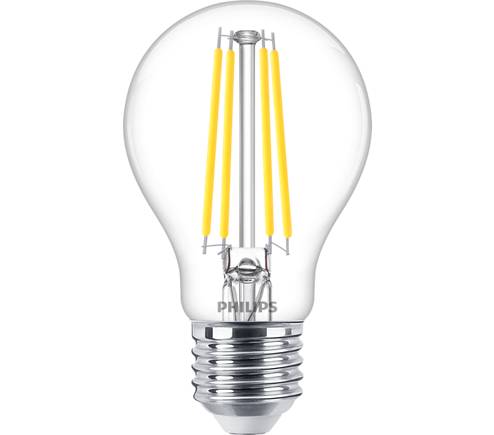 Philips LED 34784700 LED (monochrome) EEC D (A - G) E-27 Pear shape 5.9 W = 60 W Warm white (Ø x L) 60 mm x 104 mm 1 pc(s)