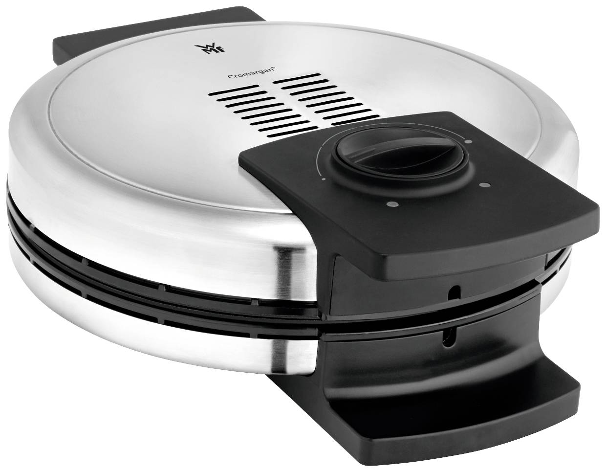 WMF Lono Waffle maker Non-stick coating, Indicator light, hinged Cromargan, Black