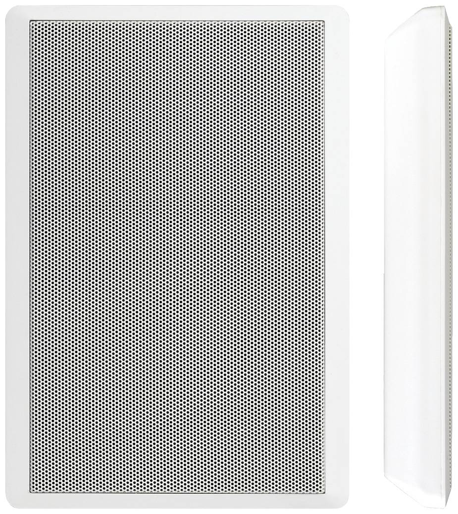 Monacor ESP-134/WS Wall speaker 6 W White 1 pc(s)