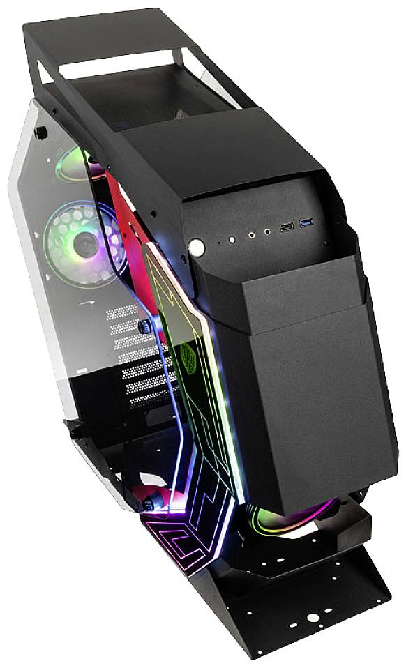 Kolink BIG CHUNGUS HENCH Full tower Game console casing, Casing Black