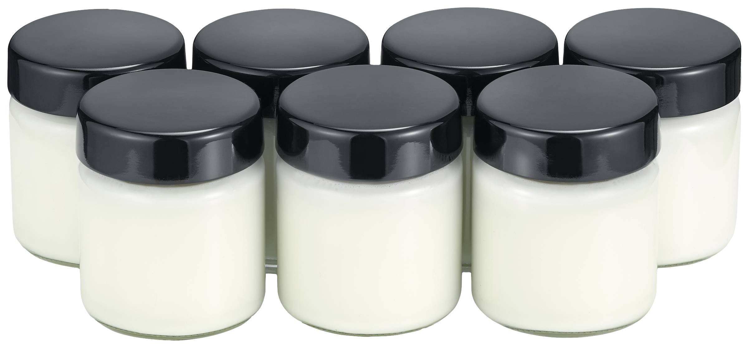 Severin 3514 Yoghurt jars Black