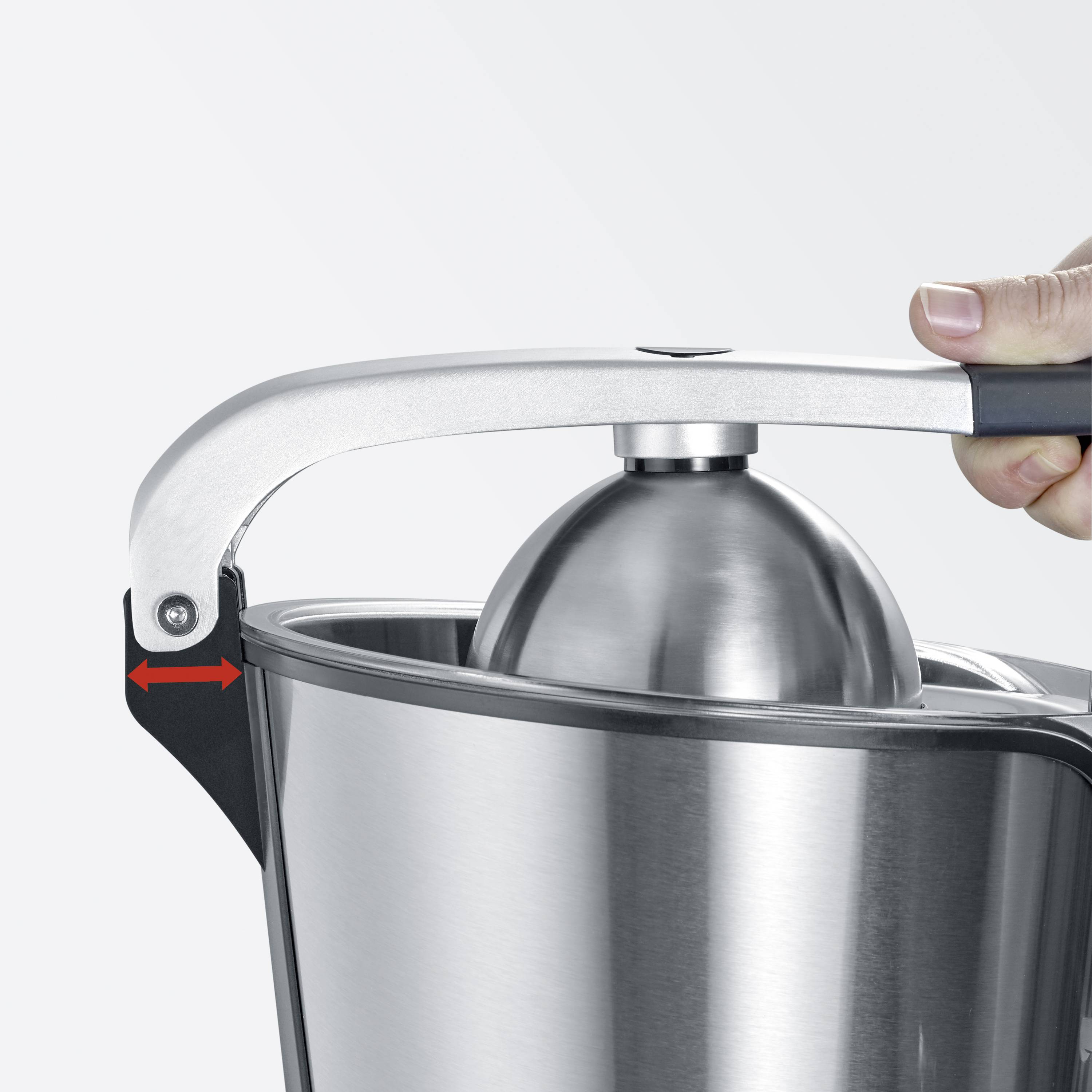 Severin Lemon squeezer 3544 160 W Stainless steel, Black