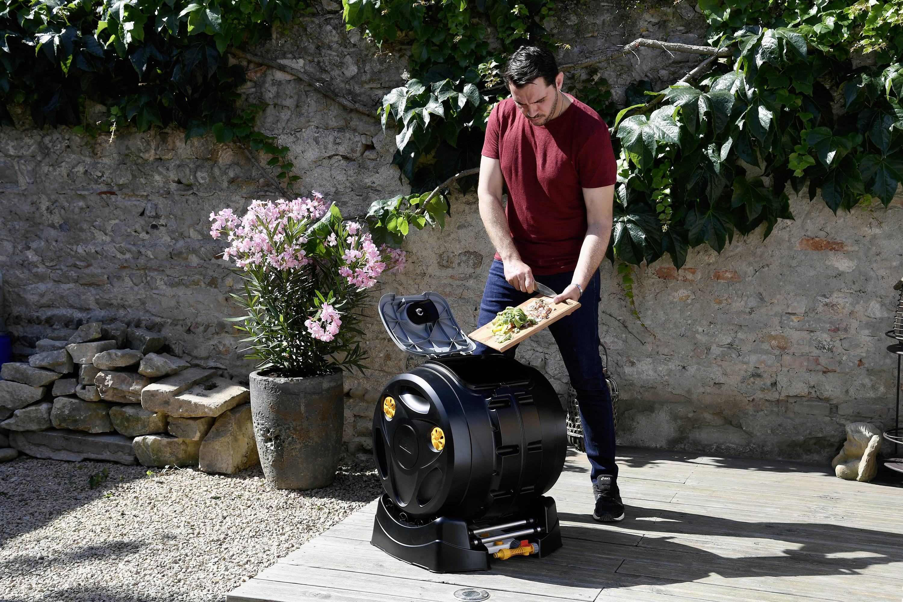 Hozelock 4001 0000 Easymix 2in1 Composter bin