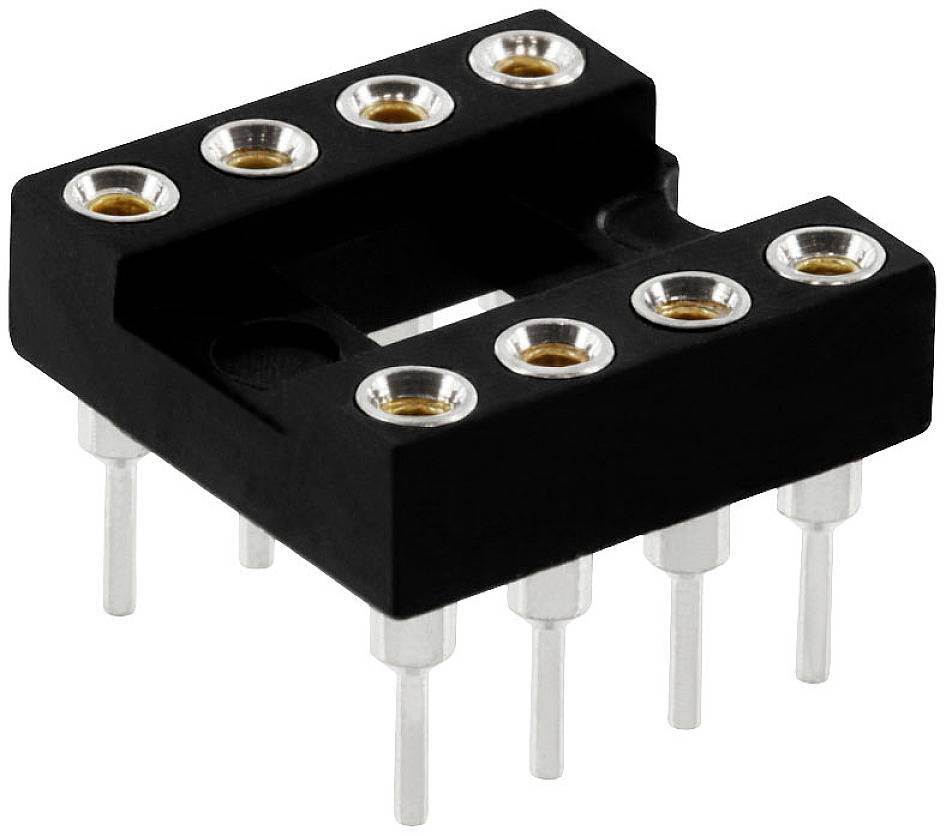 econ connect PZ8AW IC socket Number of pins: 8 Precision contacts Tube