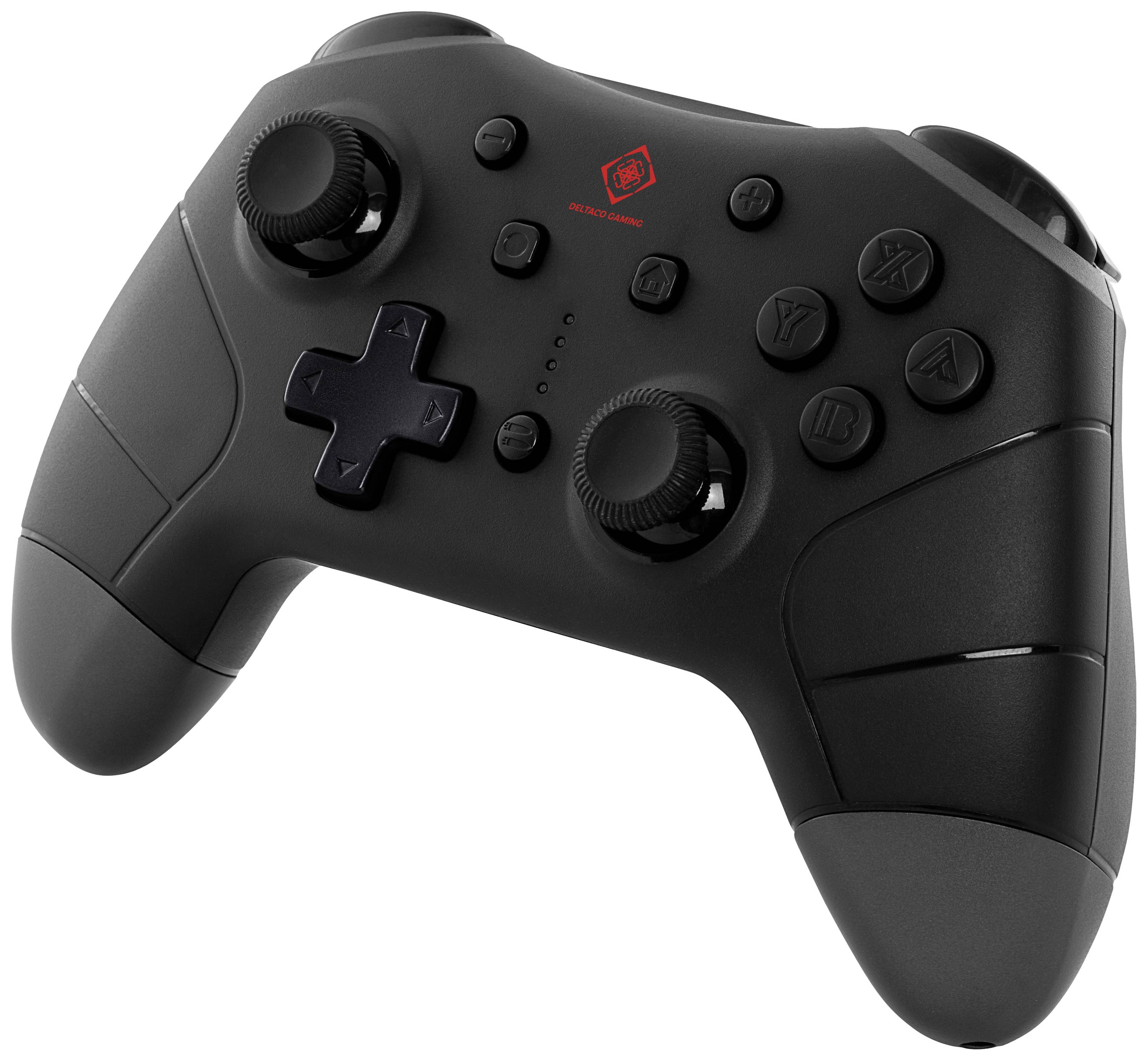 DELTACO GAMING GAM-103 Controller Android, Nintendo Switch Black