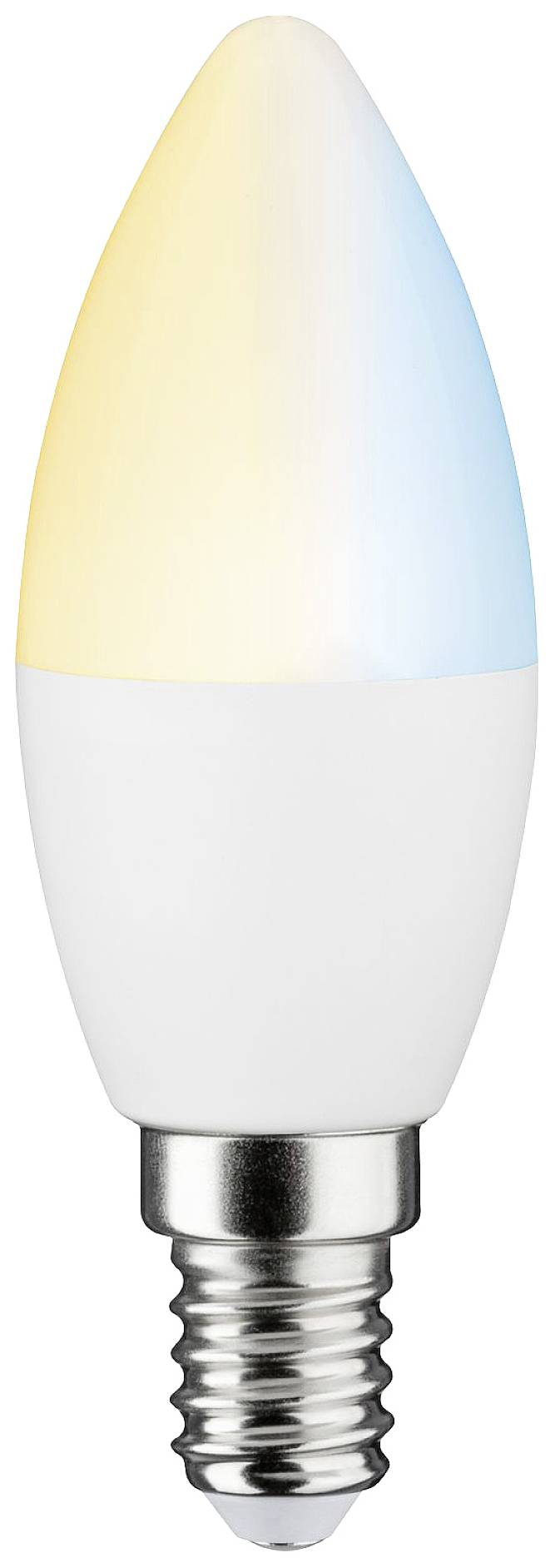 Paulmann 50126 LED (monochrome) EEC G (A - G) E14 Candle shape 5 W = 35 W Warm white (Ø x H) 38 mm x 105 mm 1 pc(s)