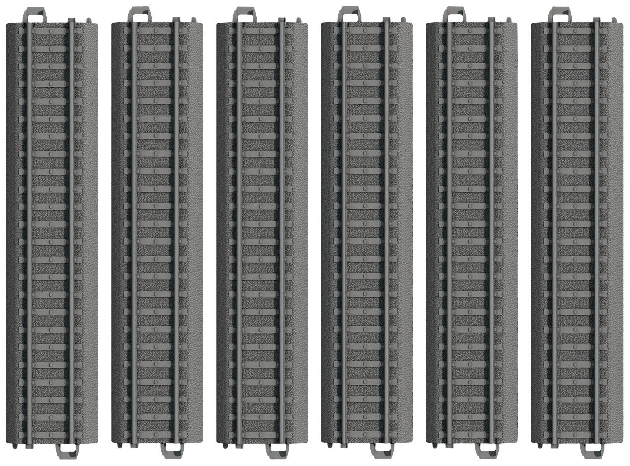 Märklin World 23180 H0 my world - plastic track ger.180 mm, 6er set
