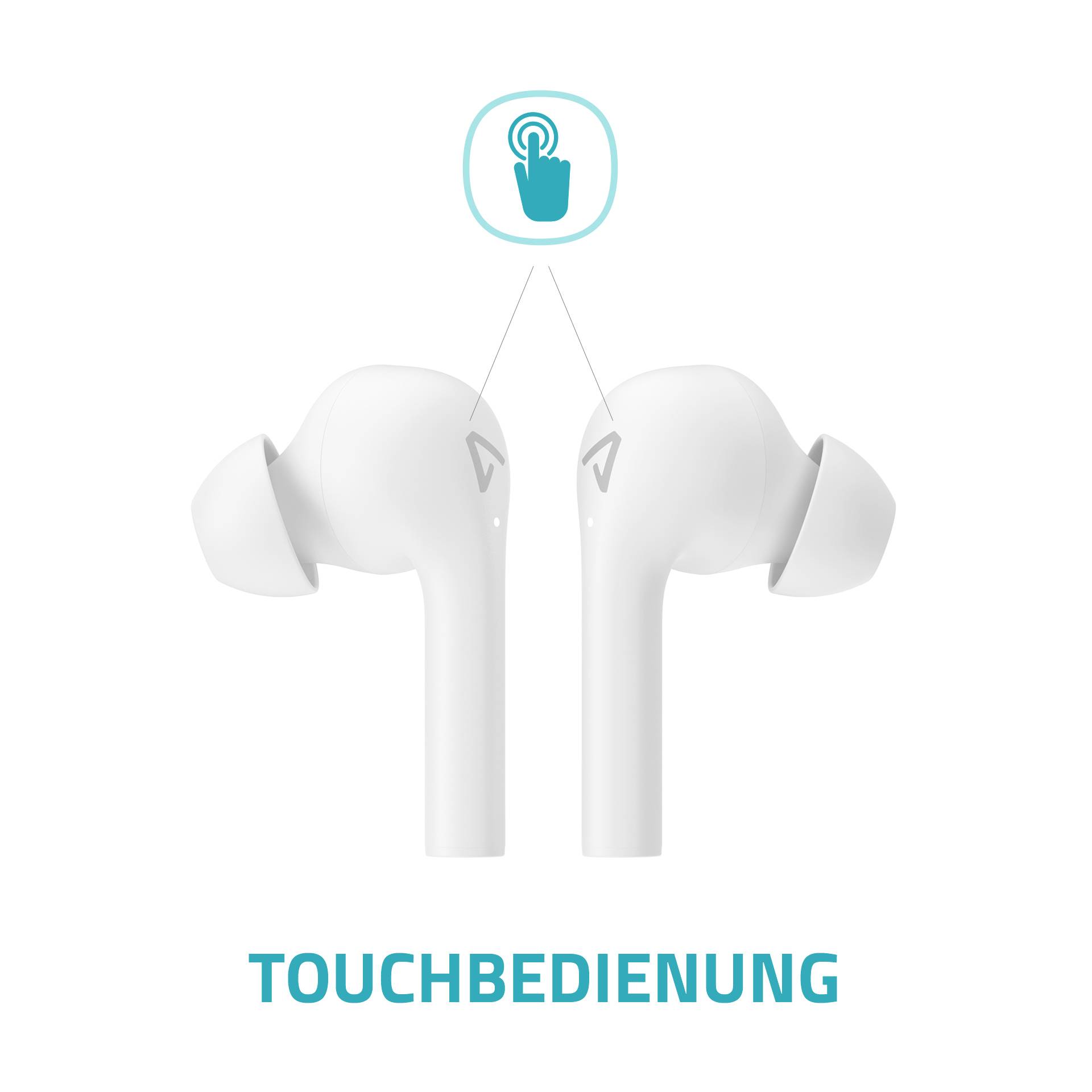 Lamax Trims1 White In-ear headset