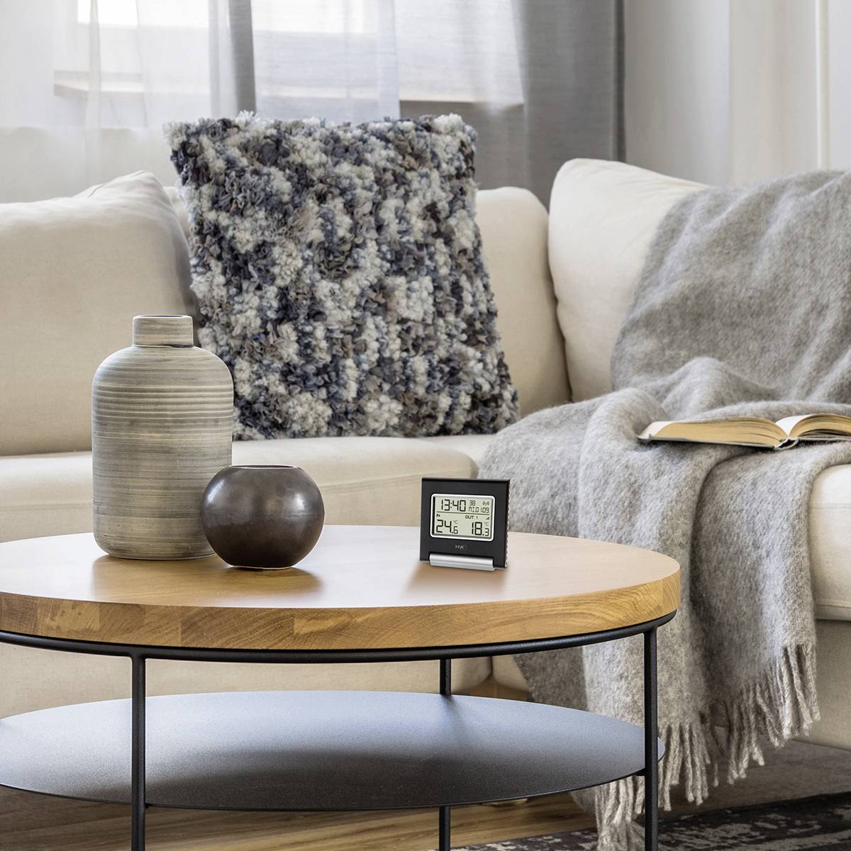 TFA Dostmann SPOT Wireless digital thermometer Black 30.3030.01