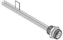 Molex 1300130377 Sensor/actuator connector (pre-fab) 1 pc(s)