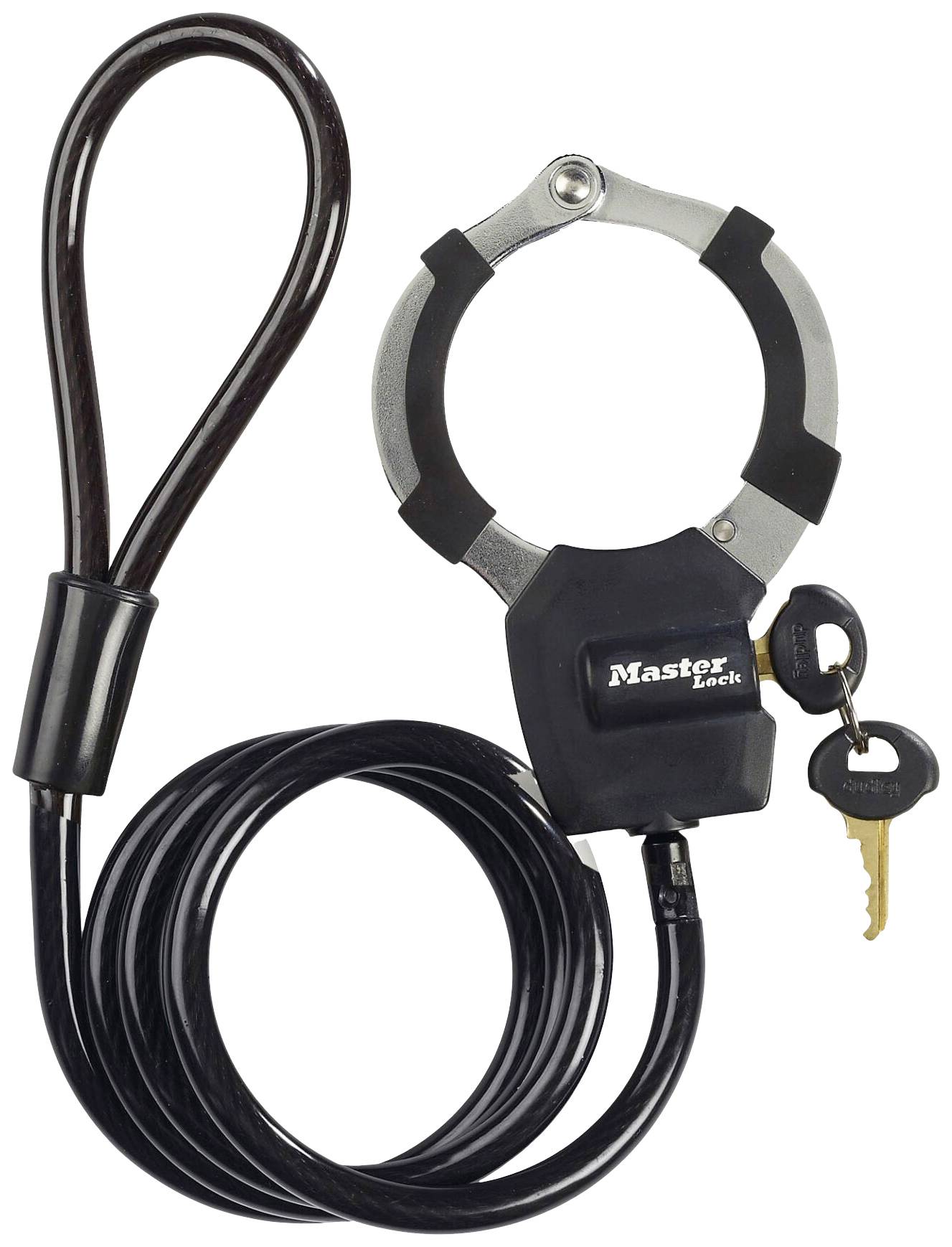Master Lock 8275EURDPROBLK Steel cable lock Black Key lock