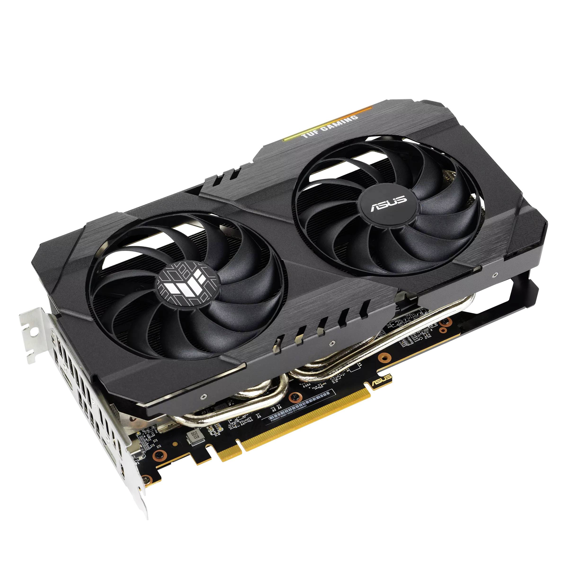 Asus Graphics card AMD Radeon Graphics RX 6500 XT Gaming Overclocked 4 GB GDDR6 RAM PCIe x16 HDMI™, DisplayPort Superclocked
