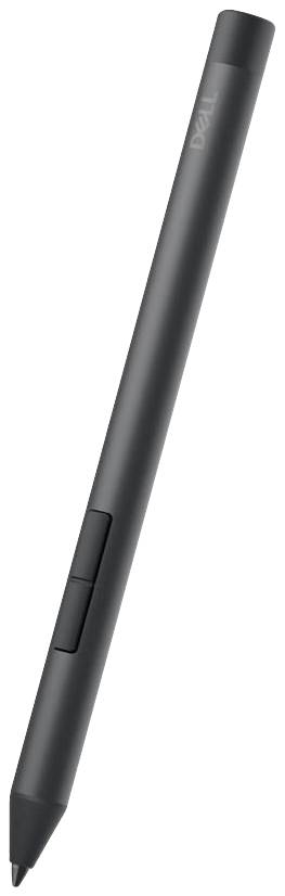 Black, ergonomic pen with a sleek design.