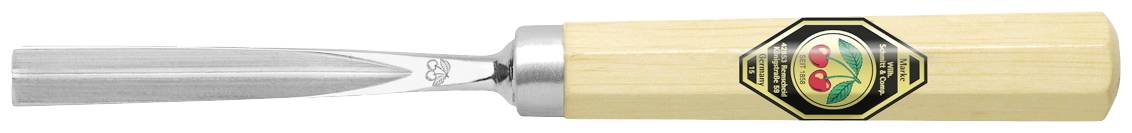 Groove carving chisel with white book 2mm Kirschen 3239002