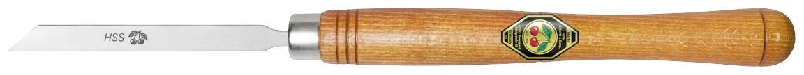 HSS-woodturning chisel 3mm, long wooden handle Kirschen 1581003