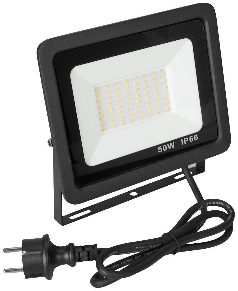 Eurolite LED IP FL-50 SMD WW 51915030 LED outdoor floodlight 55 W Colours (LEDs): Warm white