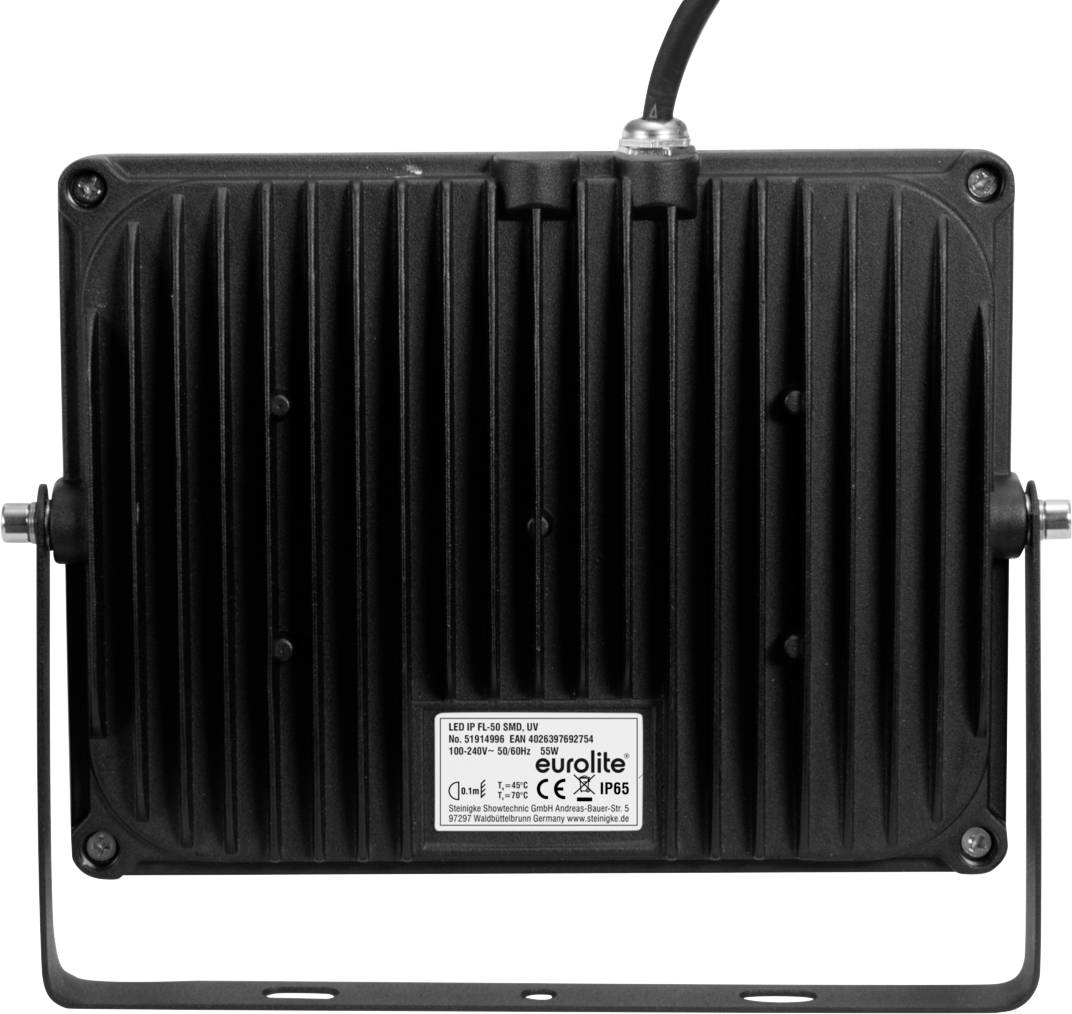 Eurolite LED IP FL-50 SMD UV 51914996 LED outdoor floodlight 55 W