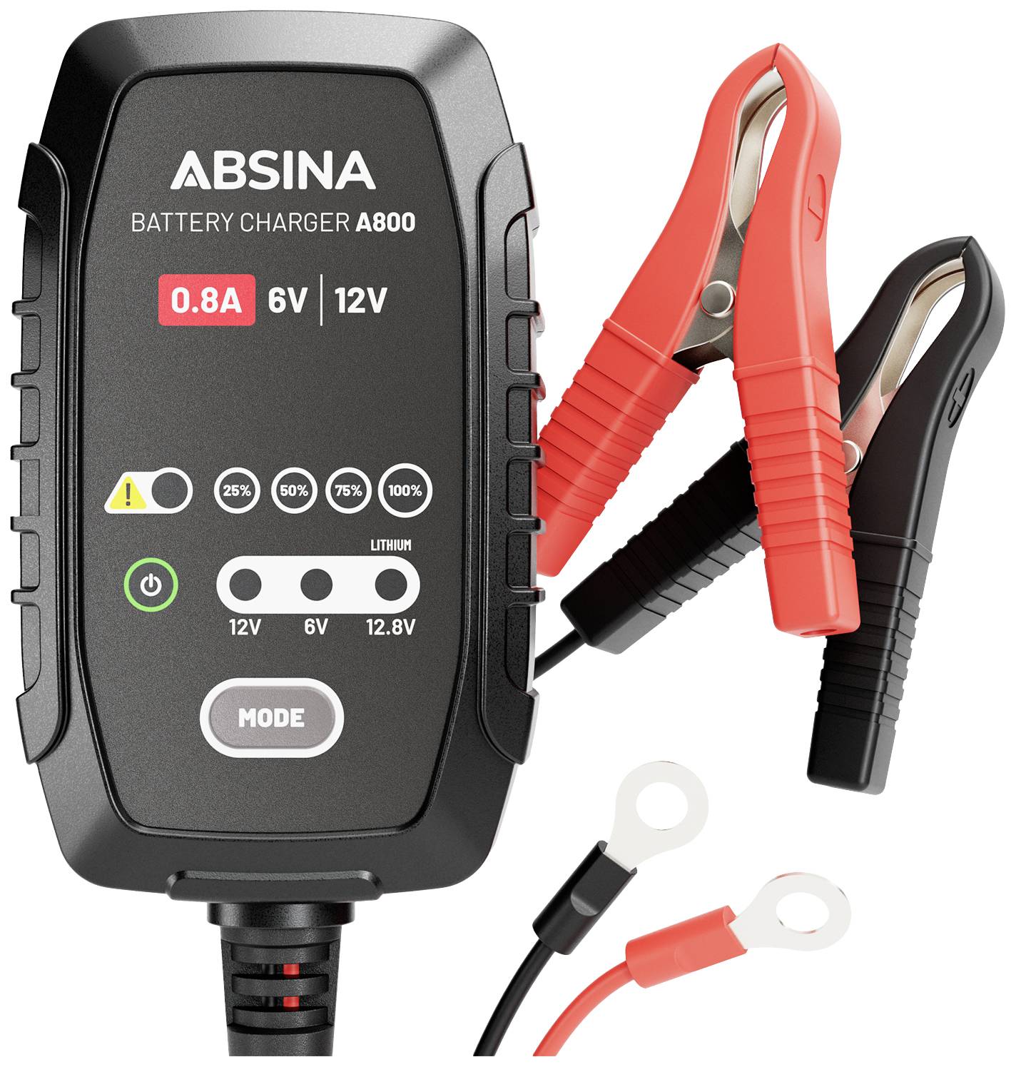 Absina A800 301006 Automatic charger 6 V, 12 V 0.8 A 0.8 A
