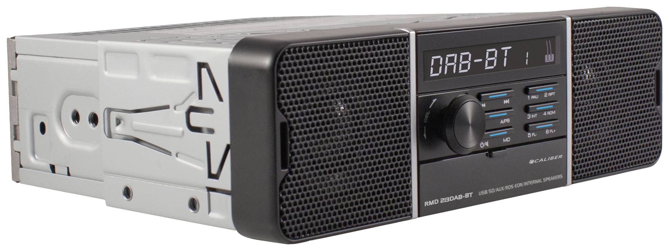 Caliber RMD213DAB-BT Car stereo DAB+ tuner, Retro design