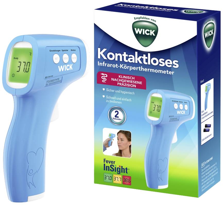 Wick IR fever thermometer