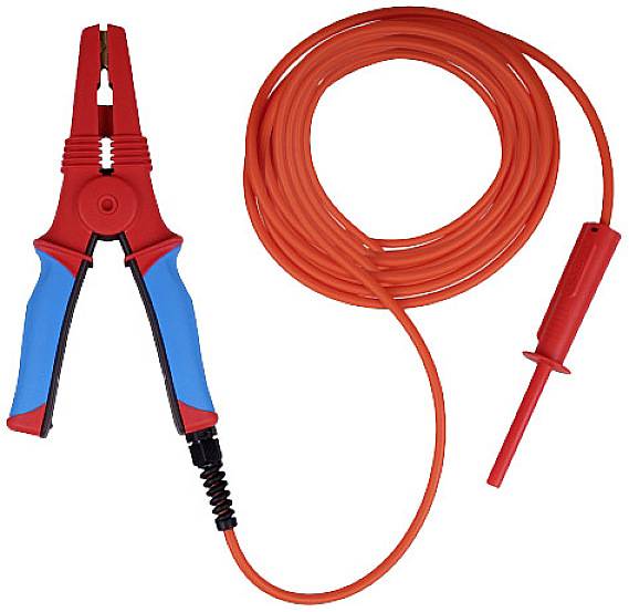 Metrel A 1639 RED 10M Alligator clip Red blue