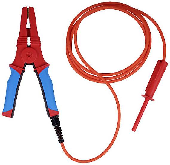 Metrel A 1639 RED 2M5 Alligator clip Red blue