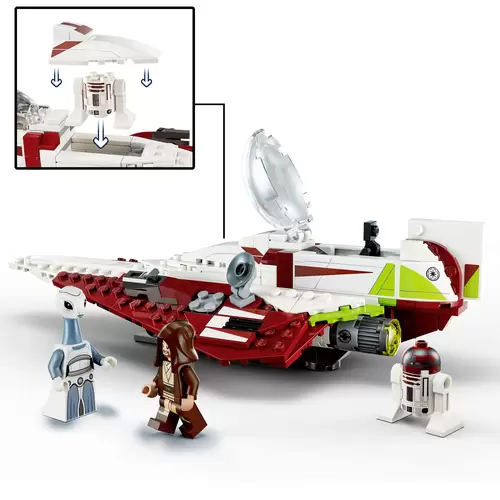 75333 LEGO® STAR WARS™ OBI-WAN Kenobis Jedi Starfighter™ 75333 LEGO® STAR WARS™ OBI-WAN Kenobis Jedi Starfighter™