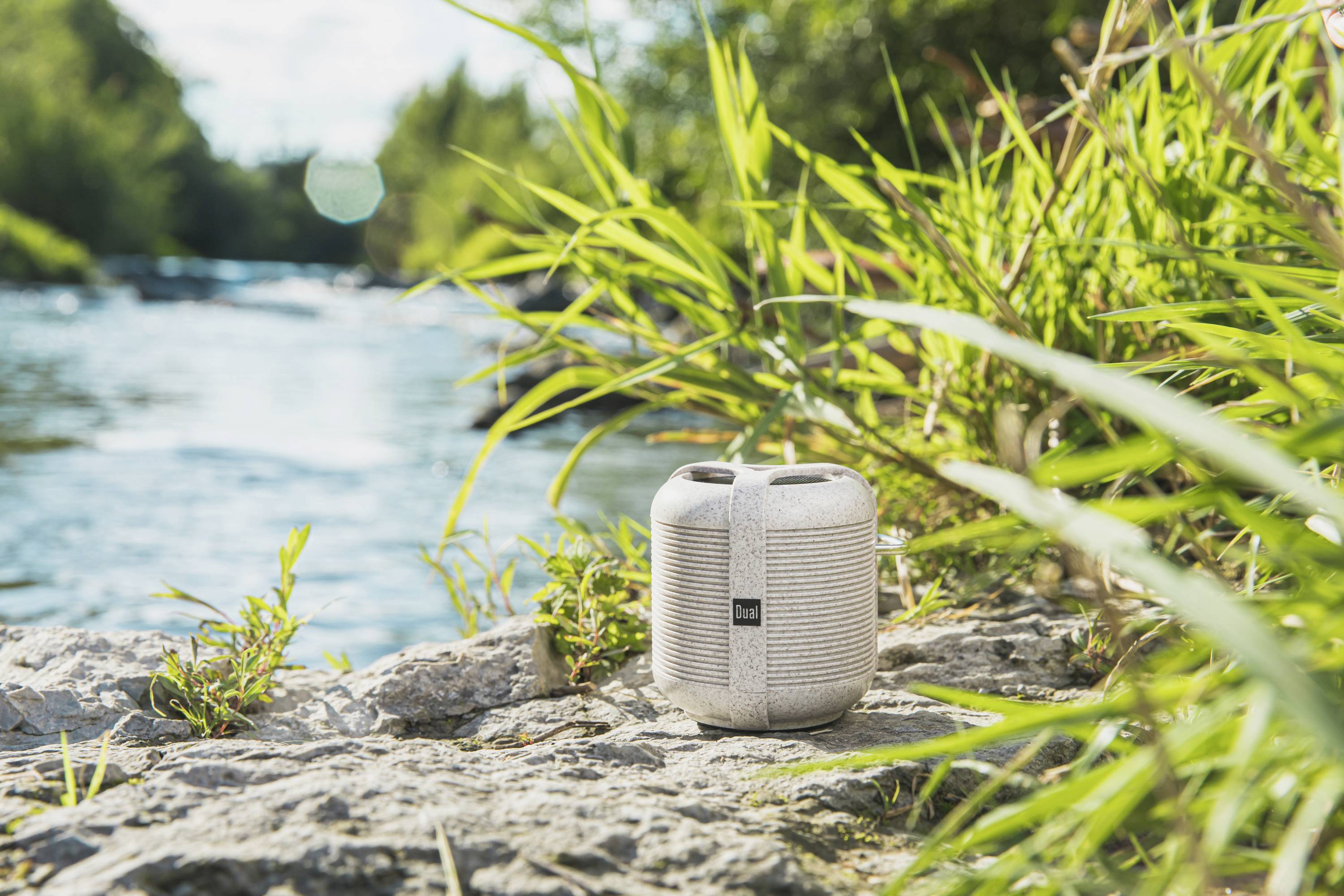 Dual BTP E2-1 Bluetooth speaker Aux Light brown