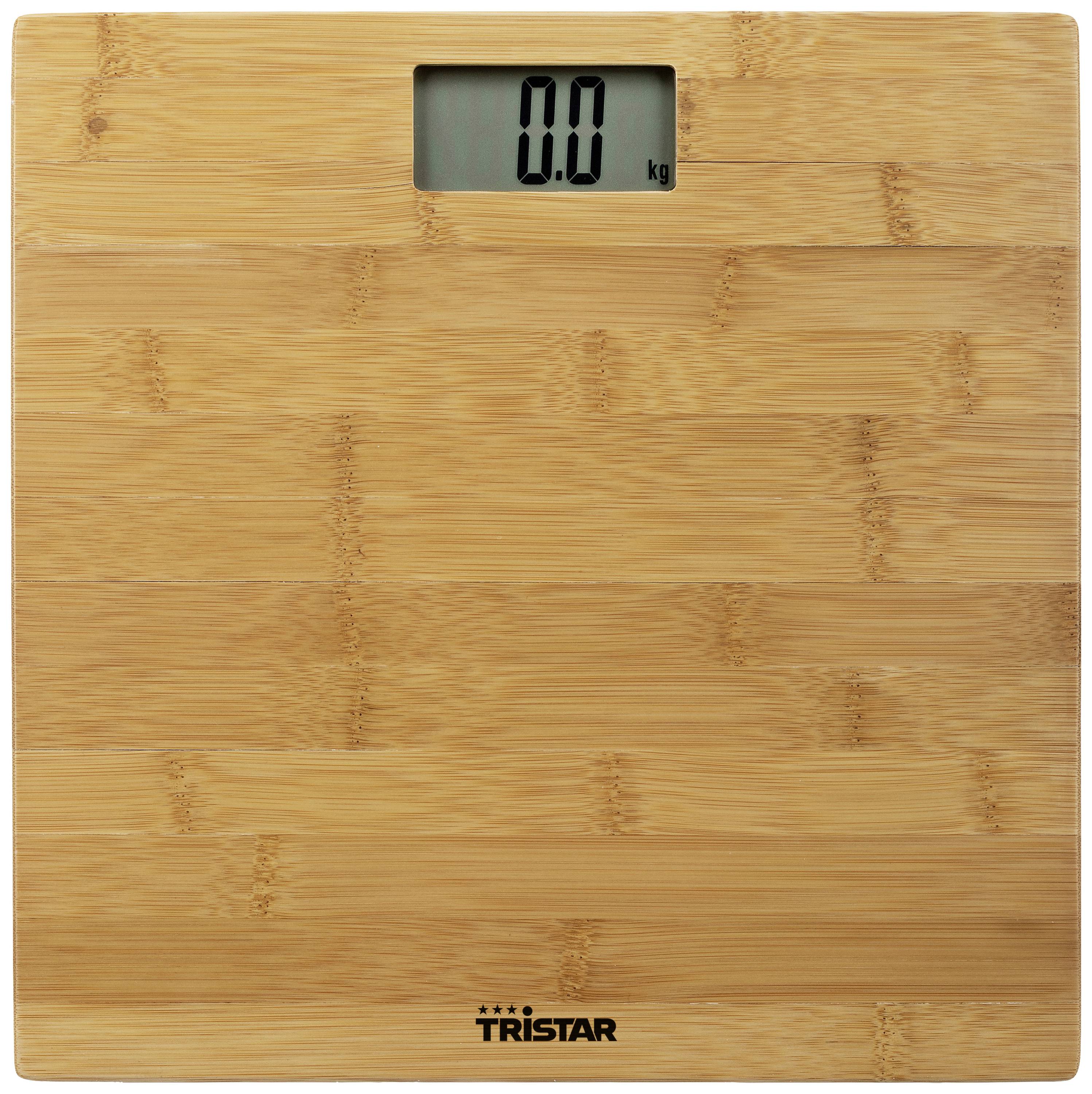 Tristar WG-2432 Bathroom scales Digital Weight range=180 kg Bamboo