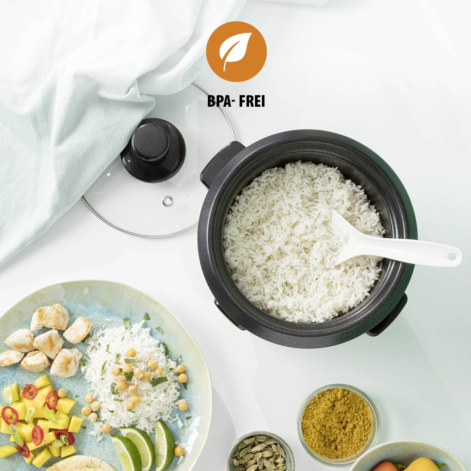 Tristar RK-6117 Rice cooker White