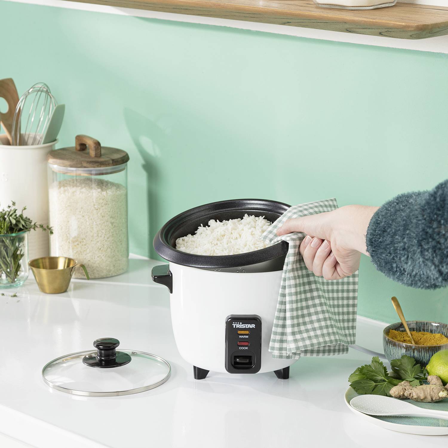 Tristar RK-6117 Rice cooker White