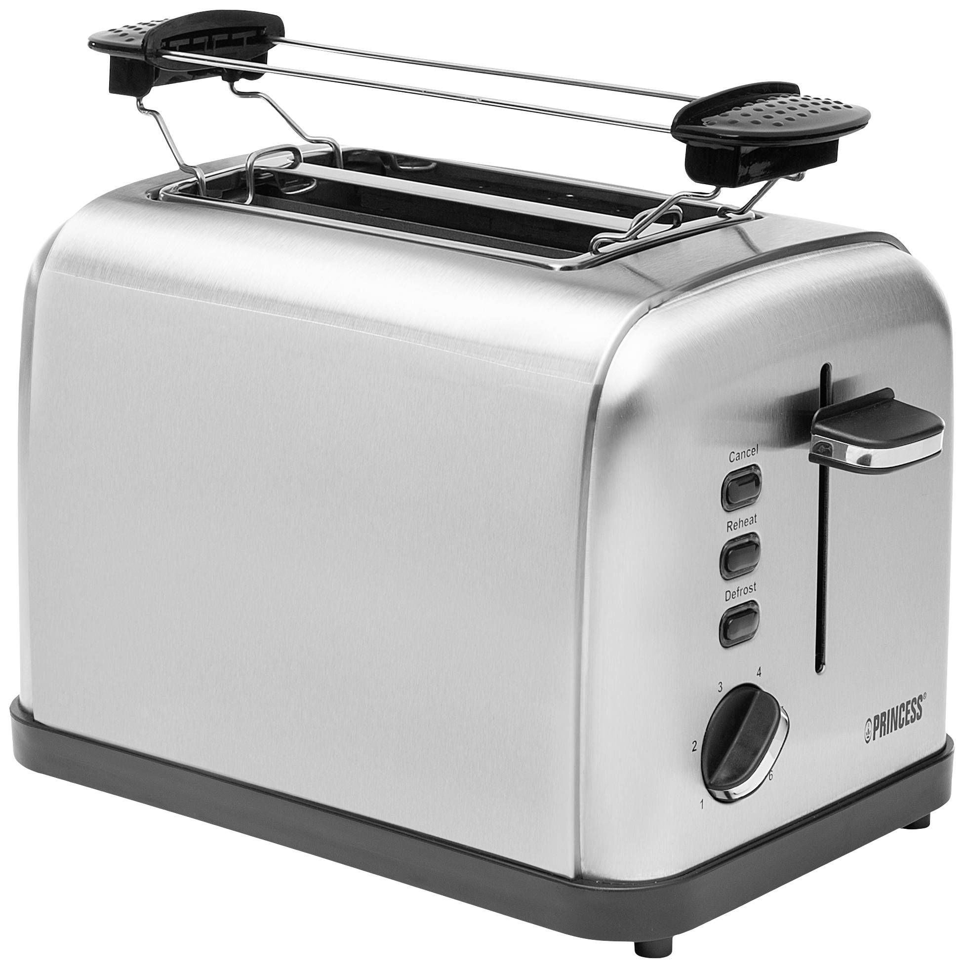 Princess 142354 Toaster with home baking attachment Stainless steel