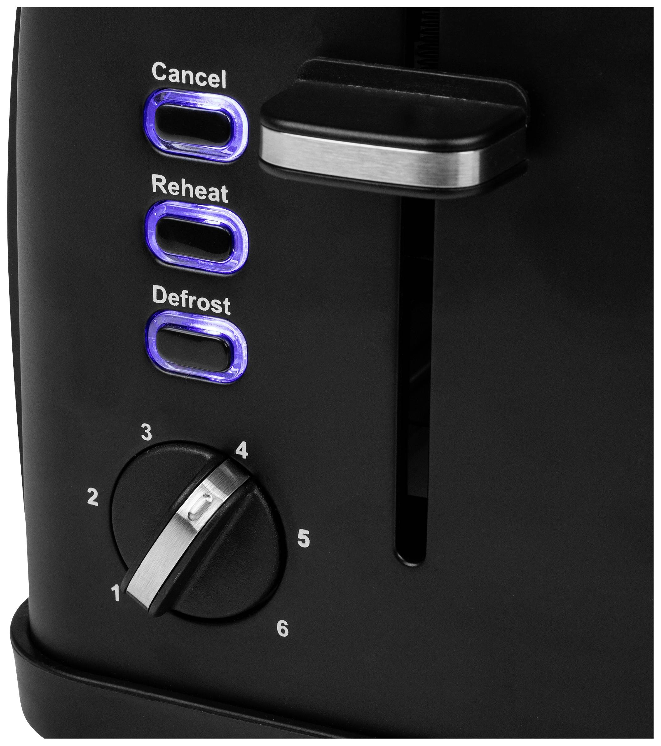 Princess 142396 Toaster with home baking attachment Black