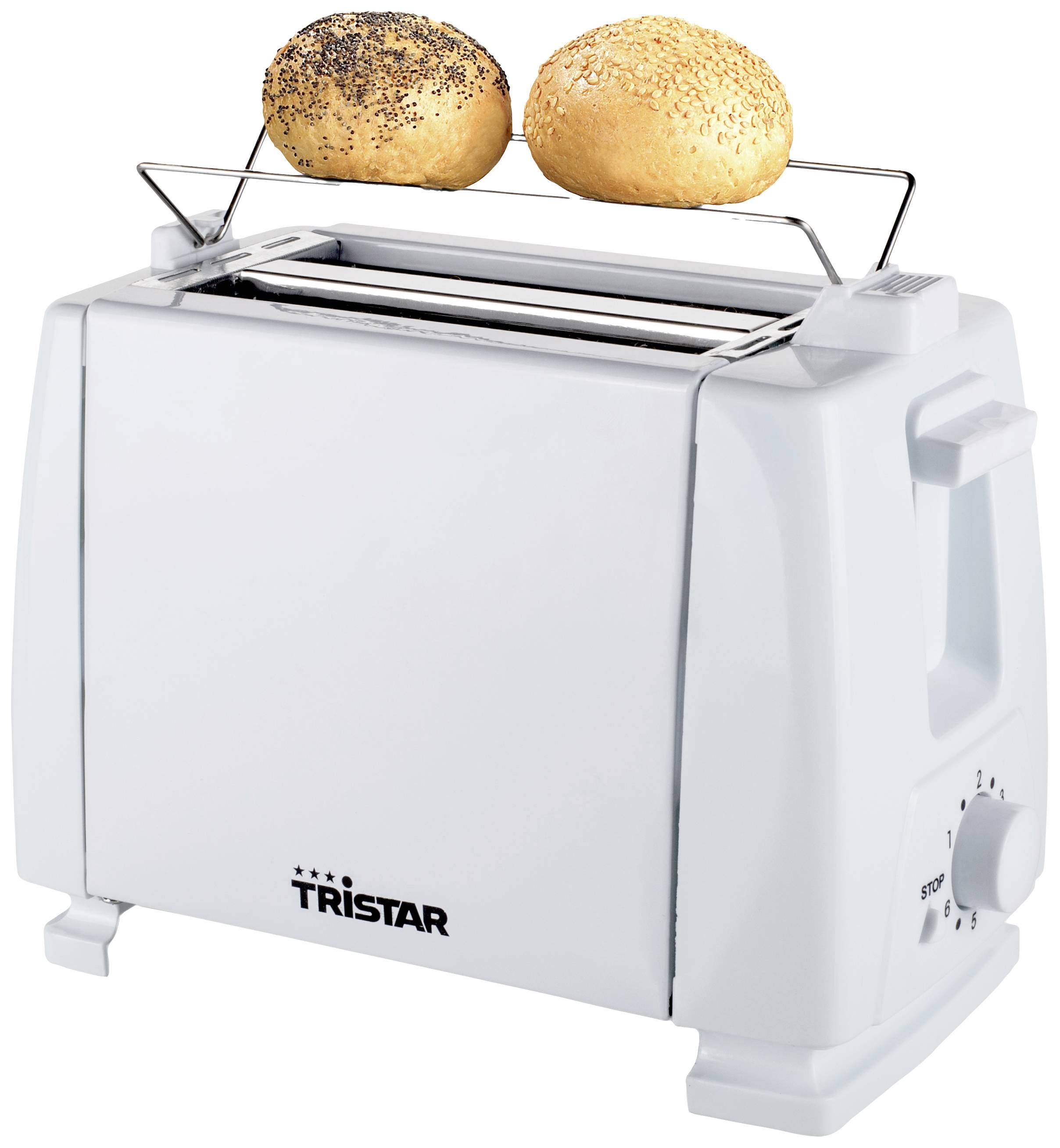 Tristar BR-1009 Toaster with built-in home baking attachment White