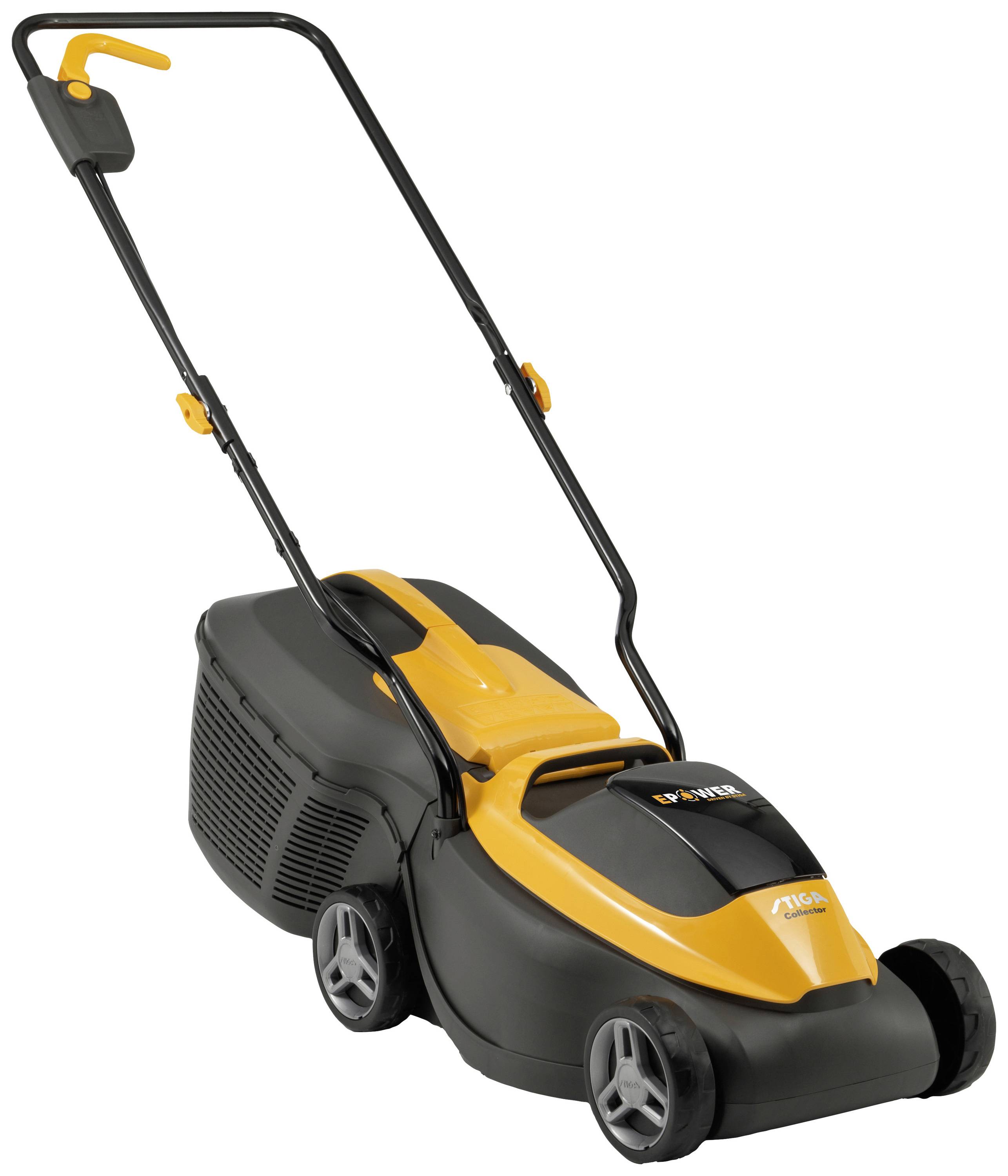 STIGA Collector 132e Rechargeable battery Cordless lawn mover + cutting height adjustment, + battery, + charger 20 V Cutting