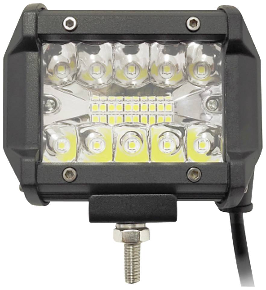 Berger & Schröter Working light 10 V, 12 V, 24 V, 30 V 60 W 5400 Lumen KS8160combo Wide angle close range illumination