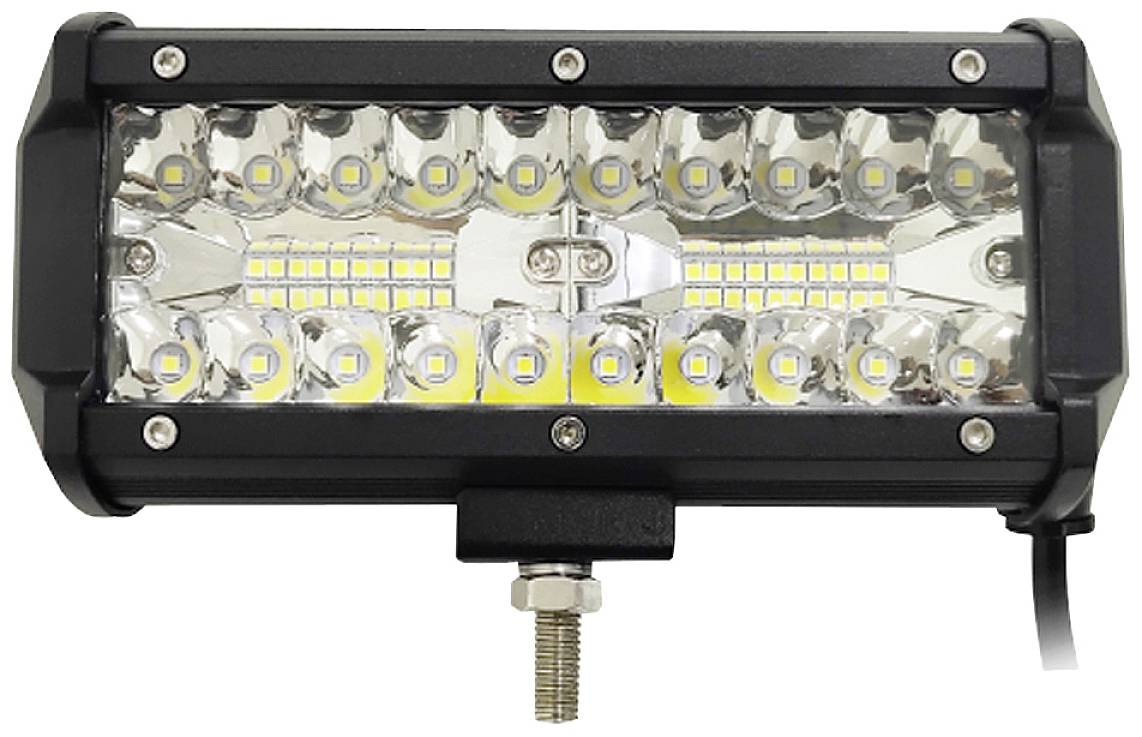 Berger & Schröter Working light 10 V, 12 V, 24 V, 30 V LED Arbeitsscheinwerfer 120 W, 12000 Lumen KS81120Combo Wide angle close