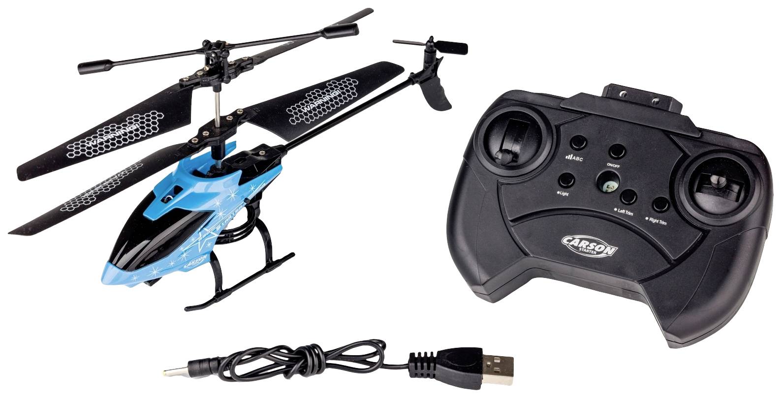 Carson RC Sport Tyrann 230 RC model helicopter for beginners RtF