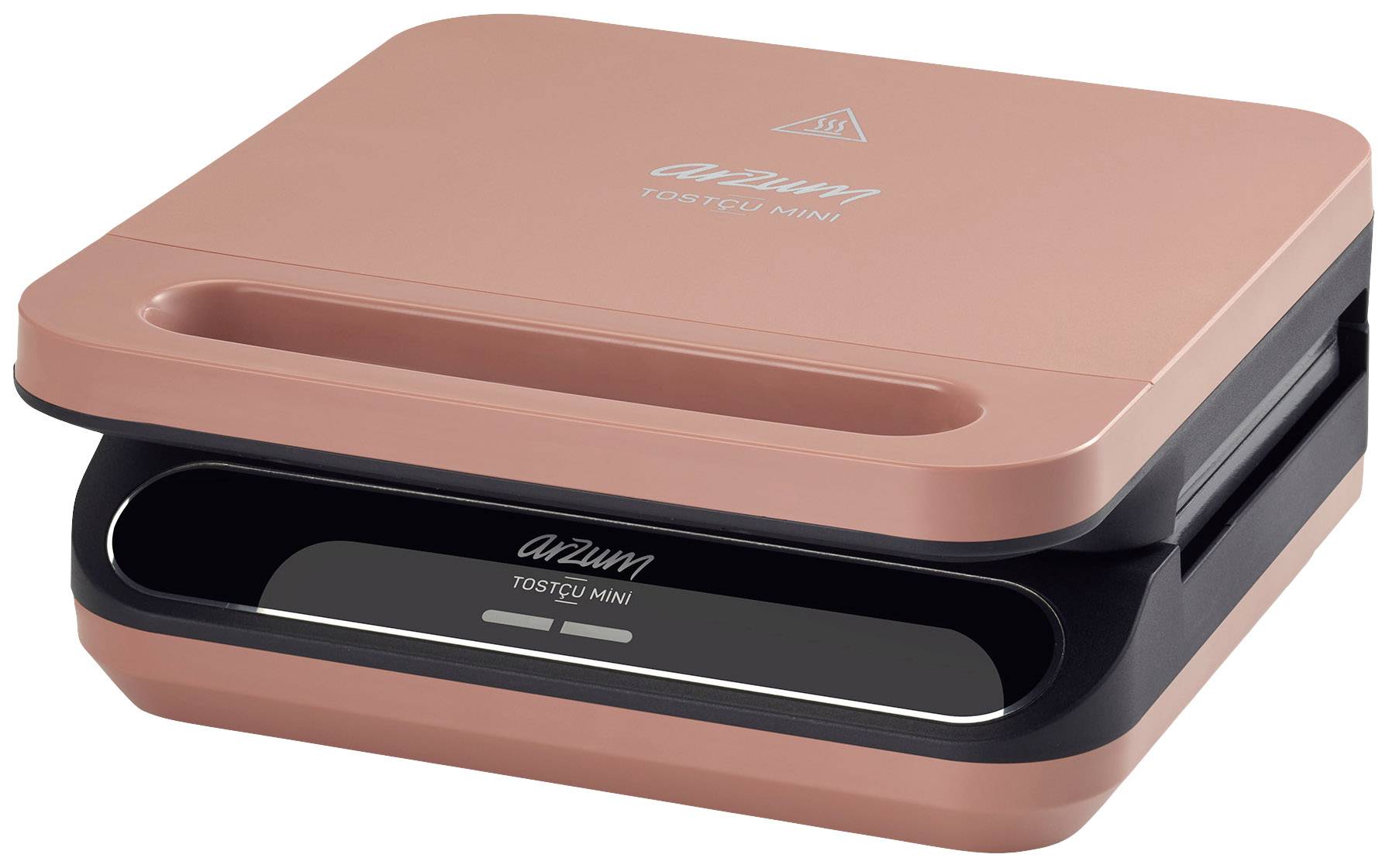 arzum AR2052- AG Sandwich maker Non-stick coating Light red