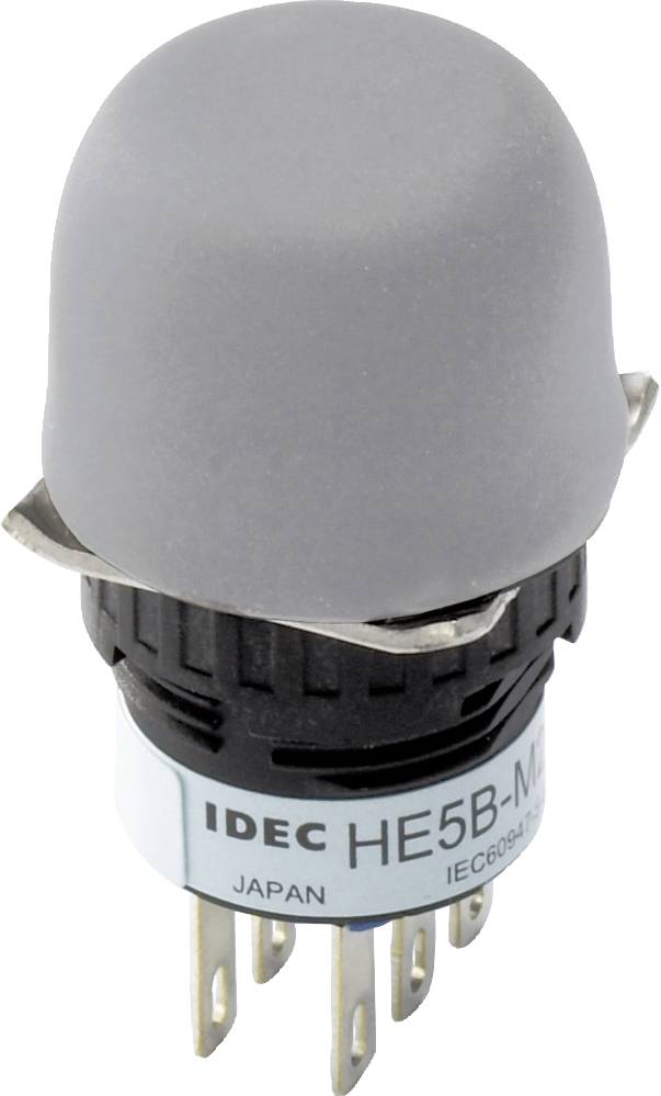 Idec HE5B-M2PN1 HE5B-M2PN1 Toggle switch 125 V AC, 30 V DC 3 A 1 x On/Off/On latch (L x W x H) 20 x 20 x 31 mm IP40 (Front)