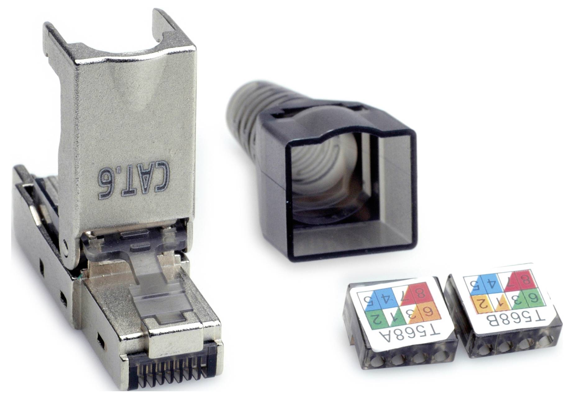 Value 26.99.0371 VALUE field-configurable RJ-45 plug Cat.6 (Class E), STP 26.99.0371 Silver 1 pc(s)