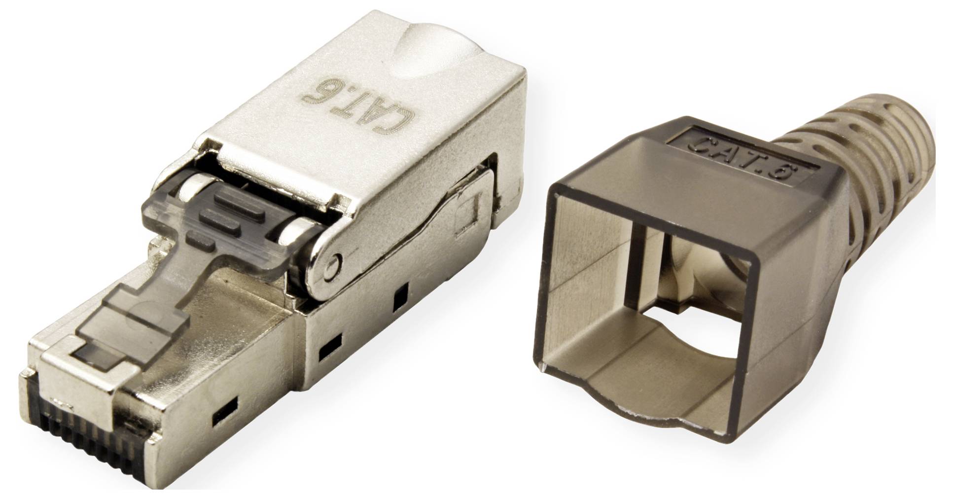 Value 26.99.0371 VALUE field-configurable RJ-45 plug Cat.6 (Class E), STP 26.99.0371 Silver 1 pc(s)