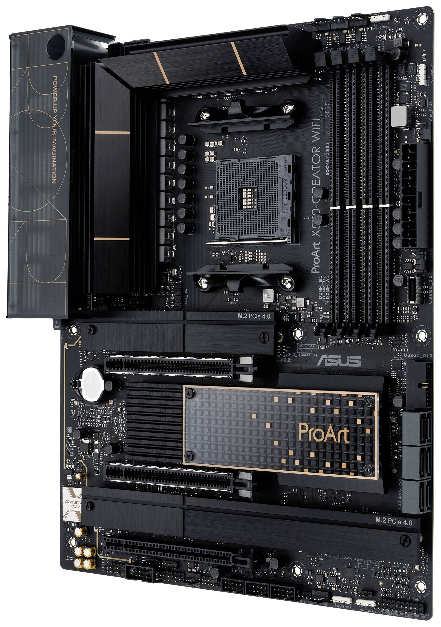 Asus ProArt X570-CREATOR WIFI Motherboard PC base AMD AM4 Form factor (details) ATX Motherboard chipset AMD® X570