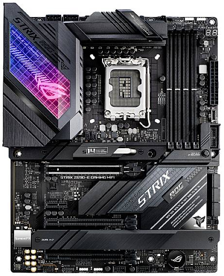 Asus ROG STRIX Z690-E GAMING WIFI Motherboard PC base Intel® 1700 Form factor (details) ATX Motherboard chipset Intel® Z690